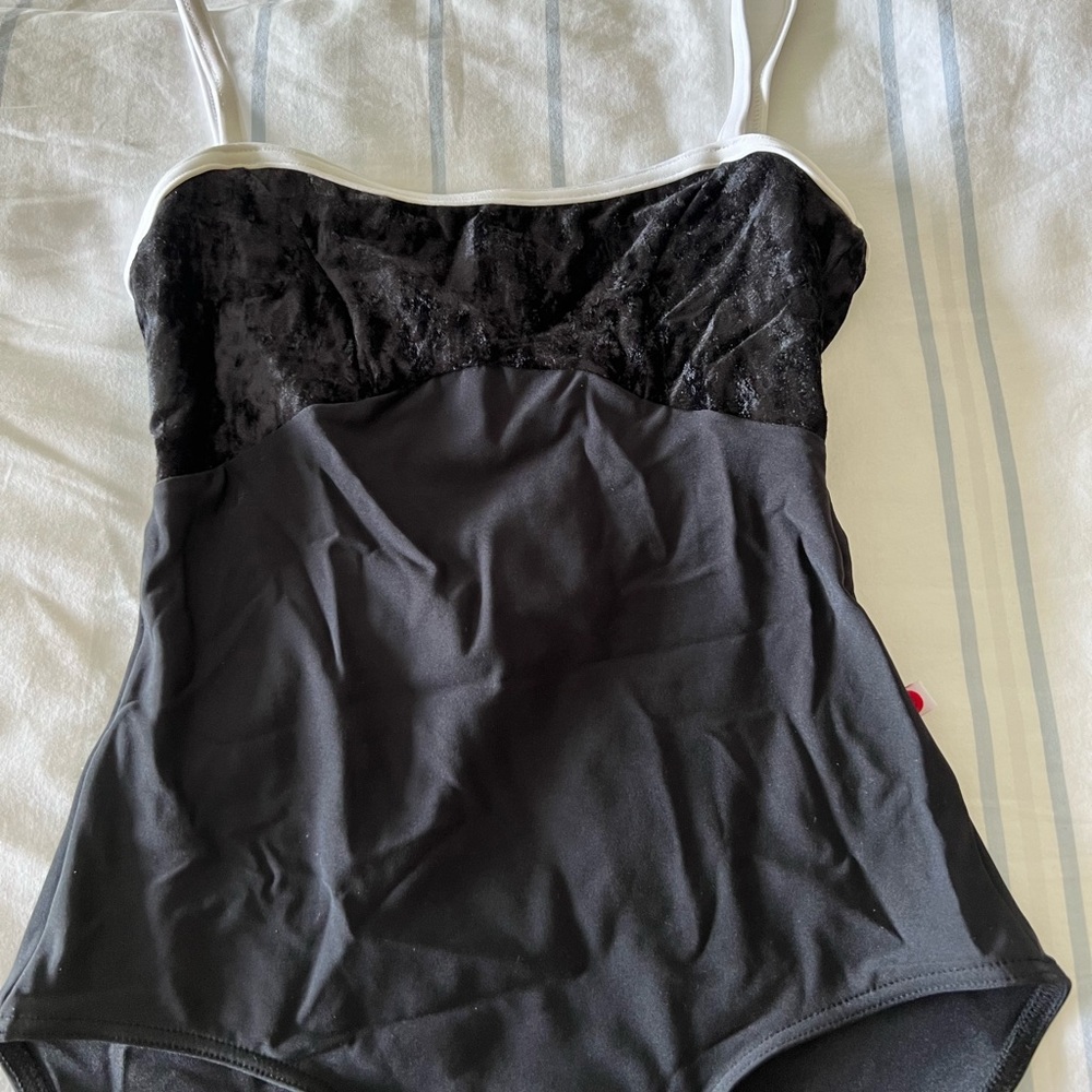 Black Yumiko Denise Leotard
